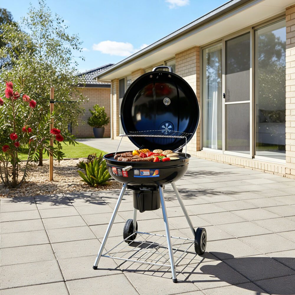 BBQ Tools: Outdoor BBQ Smoker Portable Charcoal Roaster