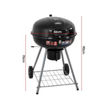 BBQ Tools: Outdoor BBQ Smoker Portable Charcoal Roaster