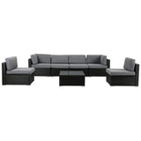Outdoor Sofas & Lounge Sets: Veranda Fancy Grande Sofa Set