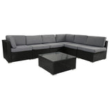 Outdoor Sofas & Lounge Sets: Veranda Fancy Grande Sofa Set