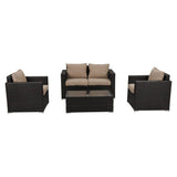 Outdoor Sofas & Lounge Sets: Harmony Haven Outdoor Sofa Set