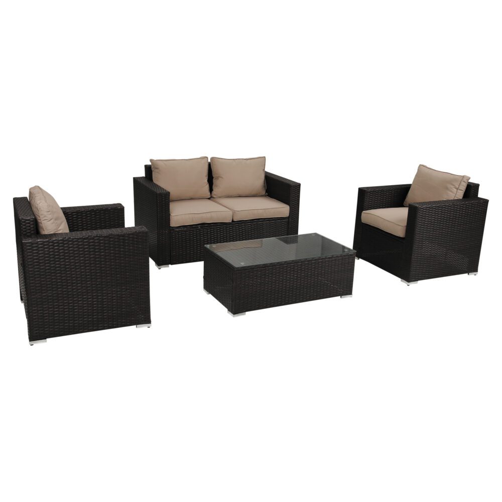 Outdoor Sofas & Lounge Sets: Harmony Haven Outdoor Sofa Set