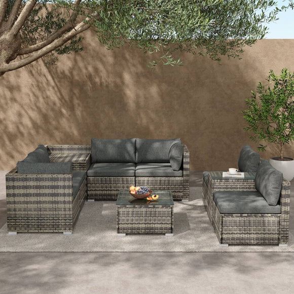 9-Piece Outdoor Setting