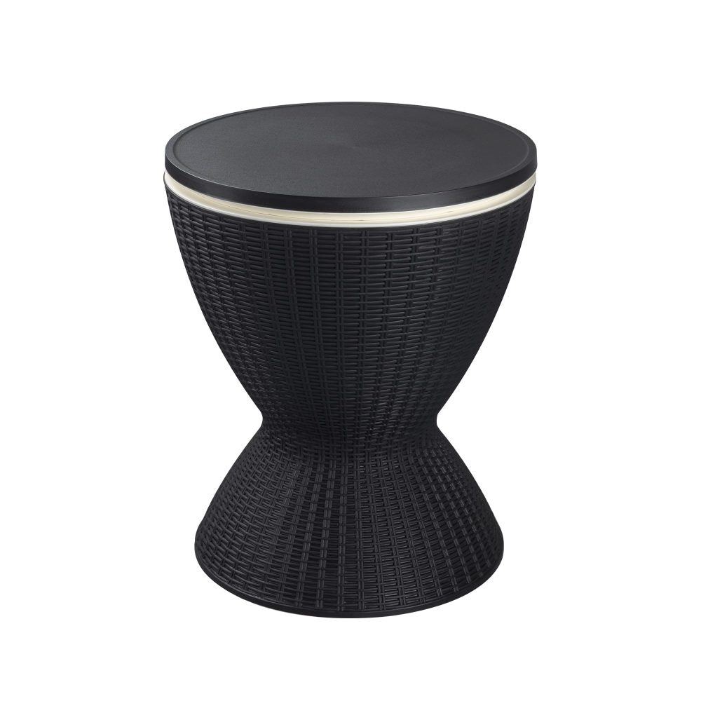 Outdoor Furniture Accessories: Garden Ice Cooler Table (Black)