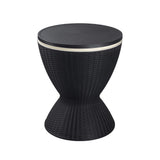 Outdoor Furniture Accessories: Garden Ice Cooler Table (Black)