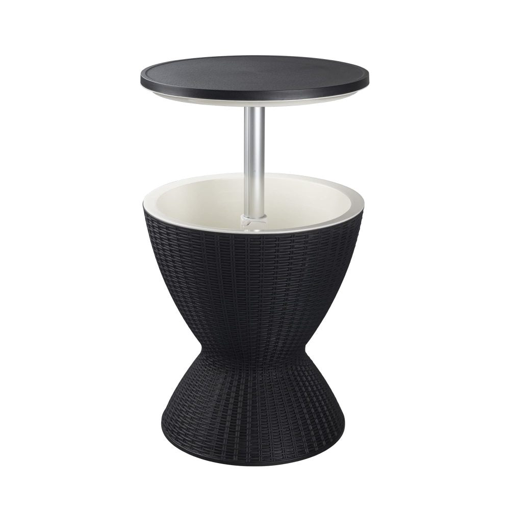 Outdoor Furniture Accessories: Garden Ice Cooler Table (Black)