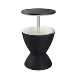 Outdoor Furniture Accessories: Garden Ice Cooler Table (Black)
