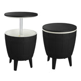 Outdoor Furniture Accessories: Black Ice Bucket Table