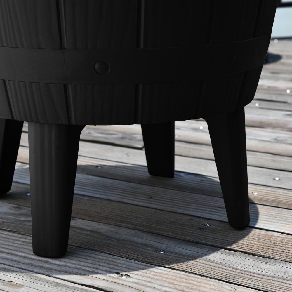 Outdoor Furniture Accessories: Black Ice Bucket Table