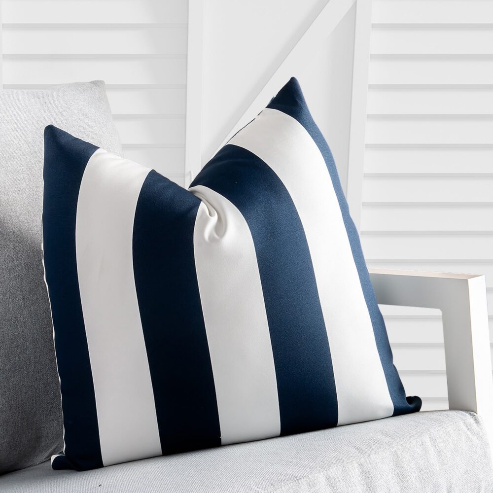 Cushions & Throws: Dual-Sided Square Outdoor Throw Pillow