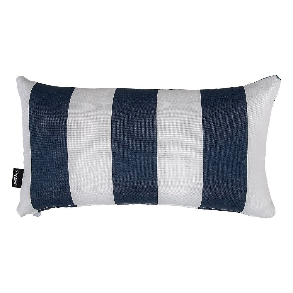 Cushions & Throws: Bicolour Outdoor Lumbar Cushion Pillows