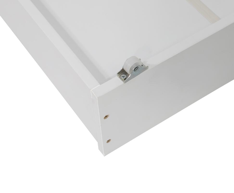 Beds & Bed Frames: 2 x Wooden Bed Frame Storage Trundle Drawers-White