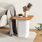 Side Tables: Clara Dusk Natural Side Table