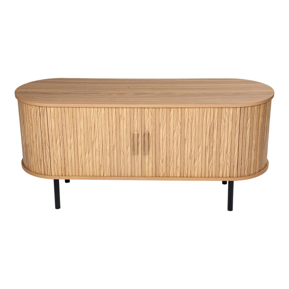 Buffets & Sideboards: Ripple Sideboard with Sliding Doors — Earthy Elegance Redefined