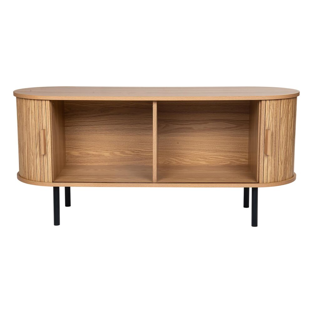 Buffets & Sideboards: Ripple Sideboard with Sliding Doors — Earthy Elegance Redefined