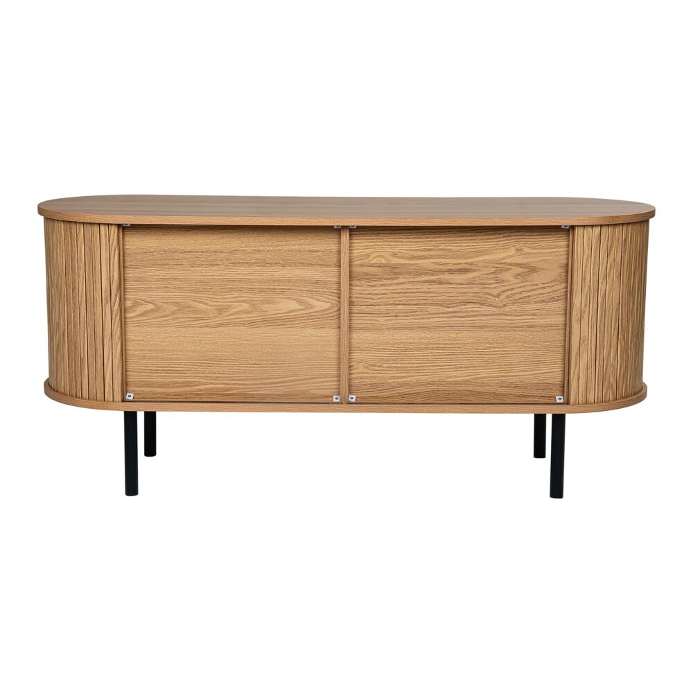 Buffets & Sideboards: Ripple Sideboard with Sliding Doors — Earthy Elegance Redefined