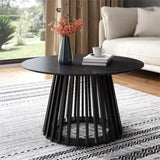 Coffee Tables: Palmer Slatted Sphere Coffee Table