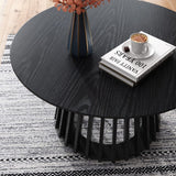 Coffee Tables: Palmer Slatted Sphere Coffee Table