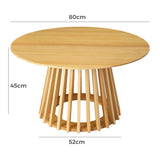 Coffee Tables: Palmer Coastal Haven Natural Coffee Table