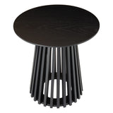 Side Tables: Palmer Charcoal Chic Side Table