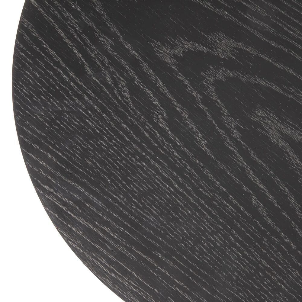 Side Tables: Palmer Charcoal Chic Side Table