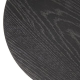 Side Tables: Palmer Charcoal Chic Side Table