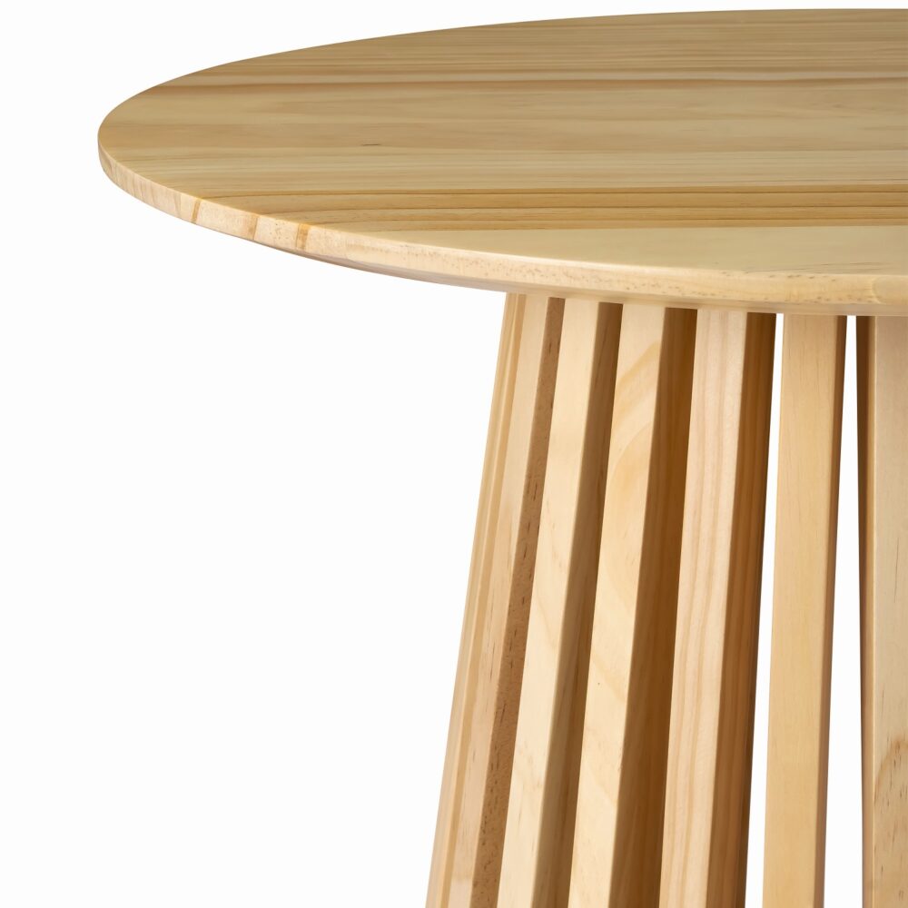 Side Tables: Palmer Timber Tally Natural Side Table