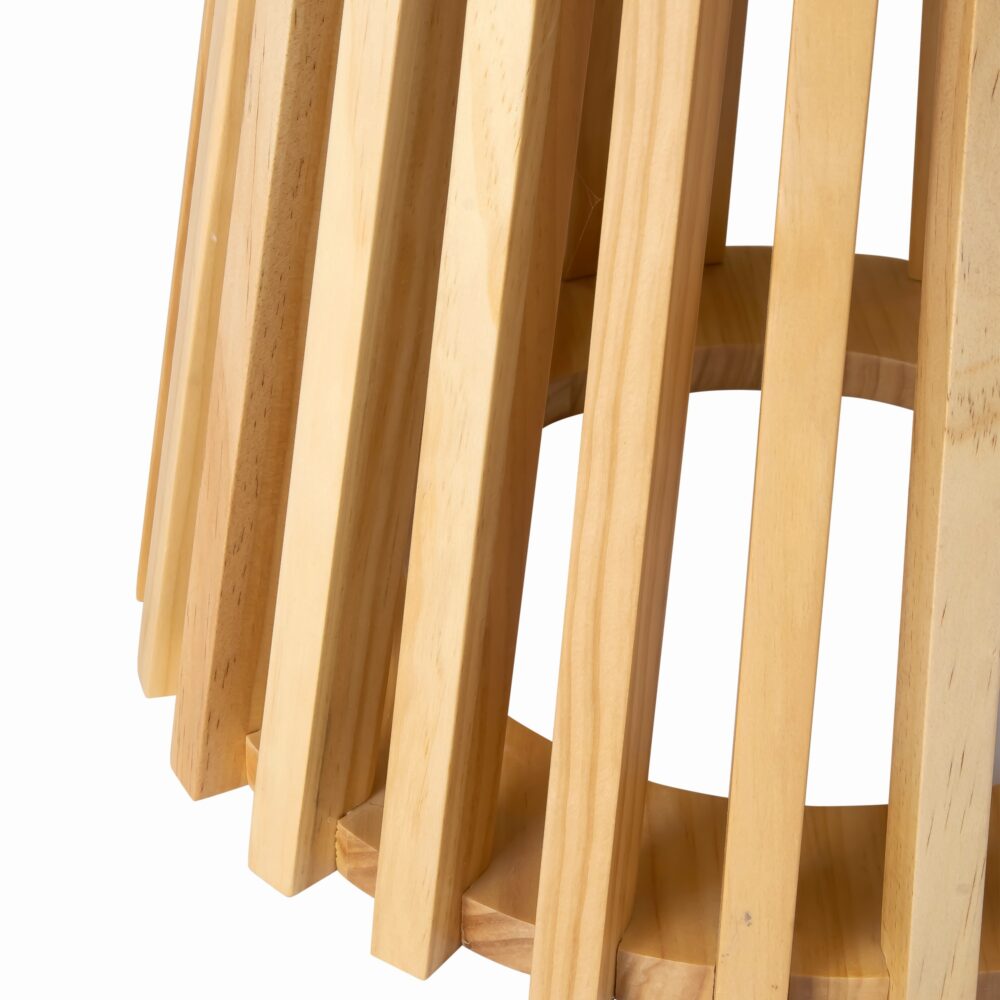 Side Tables: Palmer Timber Tally Natural Side Table