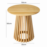 Side Tables: Palmer Timber Tally Natural Side Table