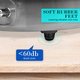 Aquarium Filters & Pumps: Aquarium Air Pump Oxygen Hydroponic 4 Outlet 360L/H 13W