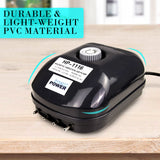 Aquarium Filters & Pumps: Aquarium Air Pump Oxygen Hydroponic 4 Outlet 360L/H 13W