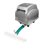 Aquarium Filters & Pumps: Aquarium Air Pump Oxygen Hydroponic 12 Outlet 4500L/H 65W