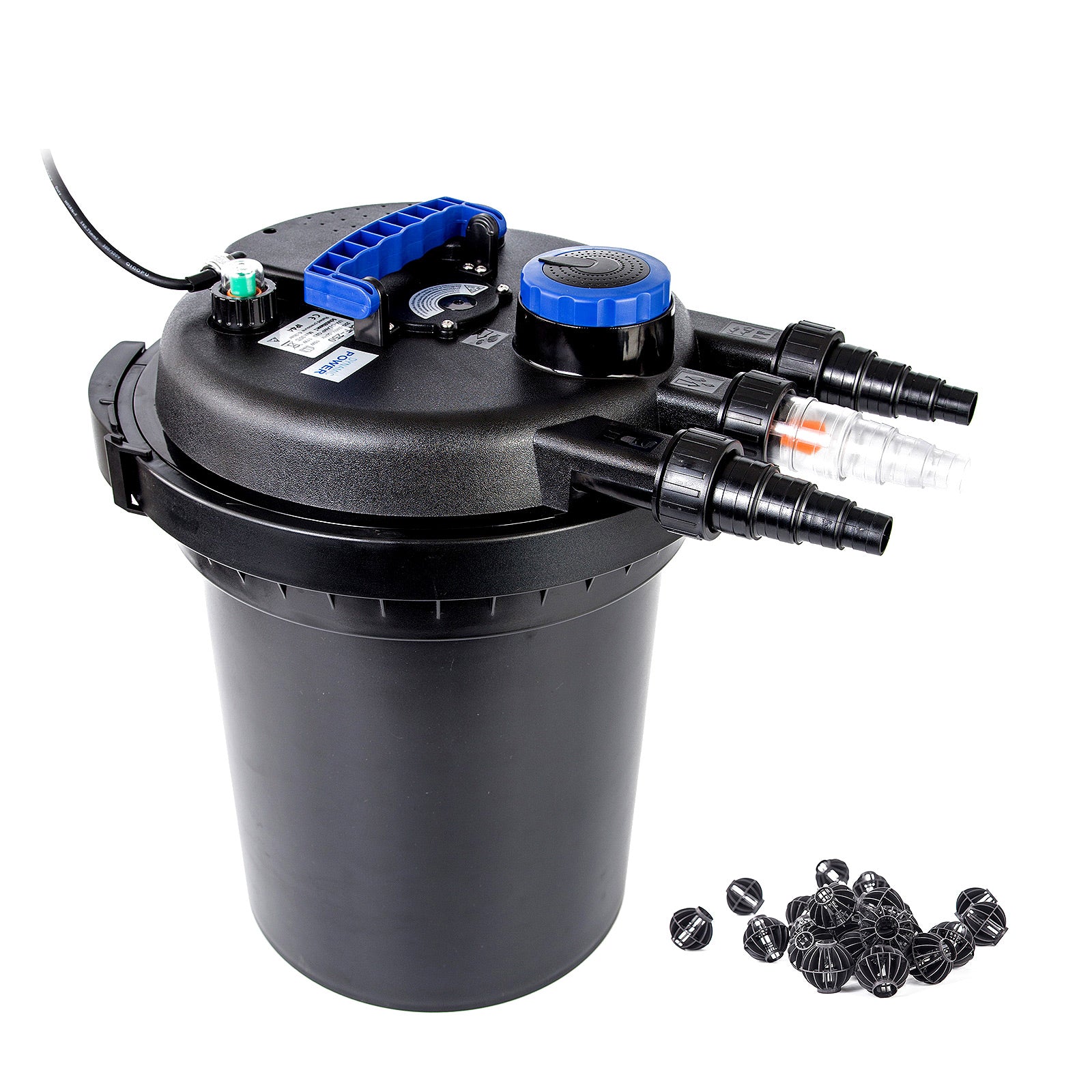 Aquarium Filters & Pumps: Aquarium Garden UV Light Pond Filter Set 10000L/H