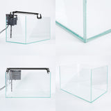 Aquariums: Aquarium Starfire Glass Fish Tank Set Filter Pump 70L
