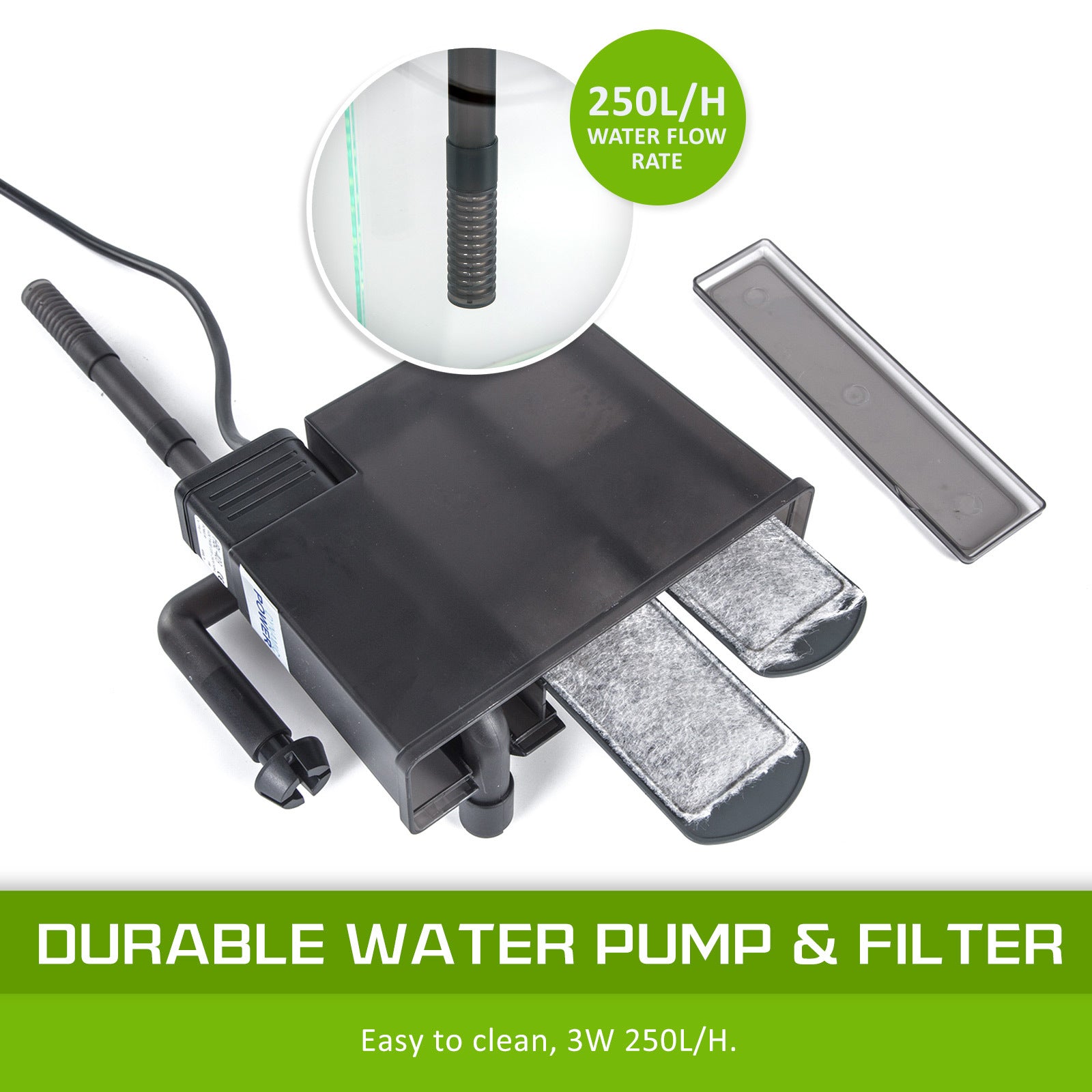 Aquariums: Aquarium Starfire Glass Fish Tank Set Filter Pump 70L