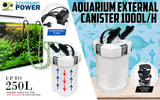 Aquarium Filters & Pumps: Aquarium External Canister Filter 1000L/H