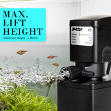 Aquarium Filters & Pumps: Aquarium Submersible Filter Pond Pump 600L/H 8W 1m