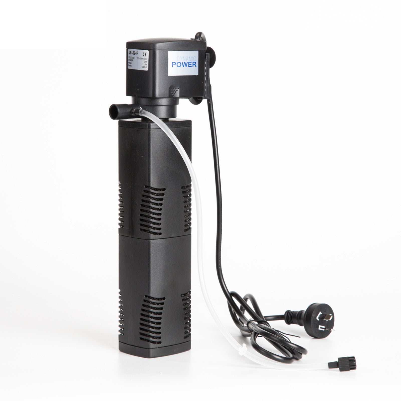 Aquarium Filters & Pumps: Aquarium Submersible Filter Pond Pump 1200L/H 22W 1.6m