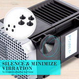 Aquarium Filters & Pumps: Aquarium Submersible Pond Water Pump 3000L/H 55W 3m