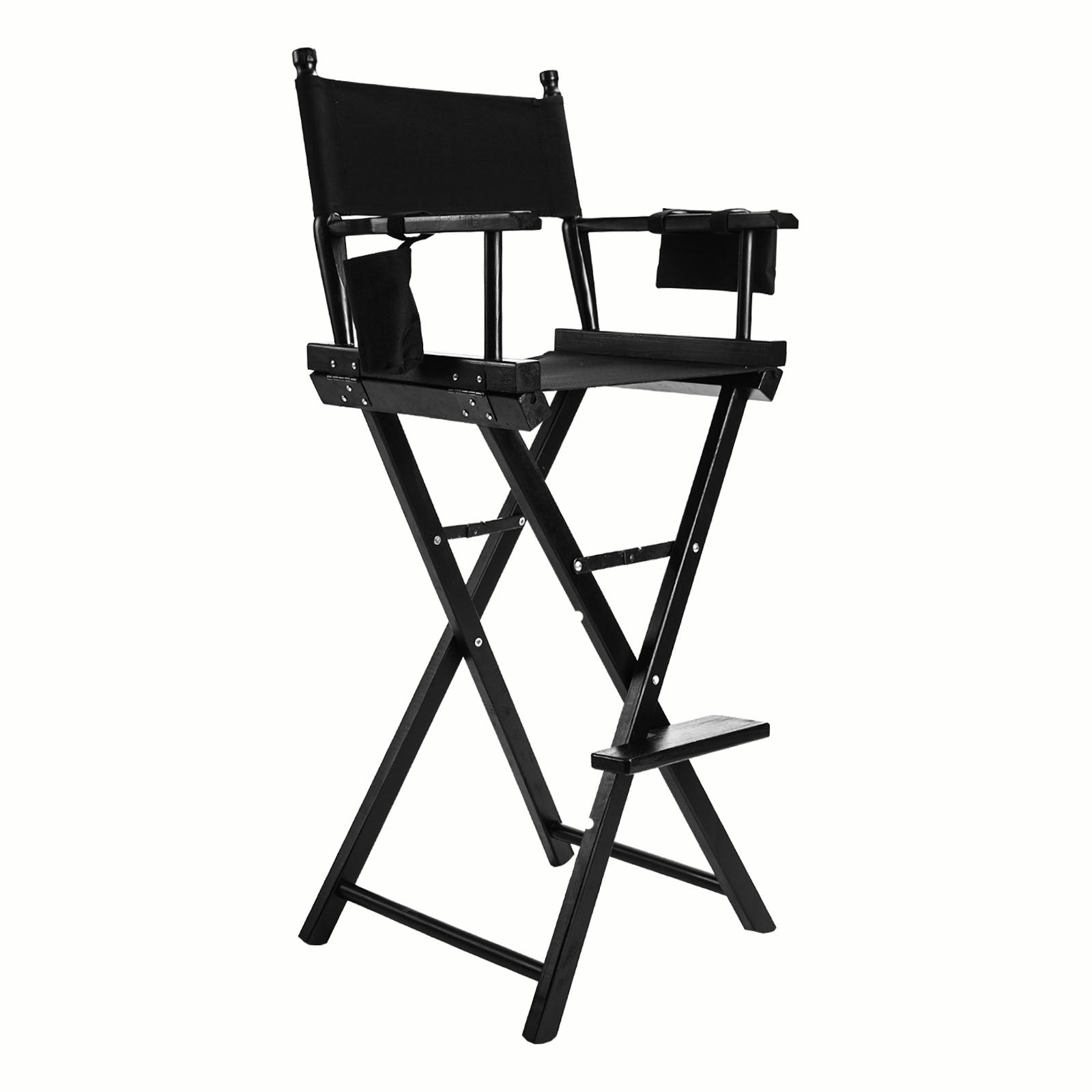 Table & Bar Stools: Director Movie Folding Tall Chair 76cm DARK HUMOR