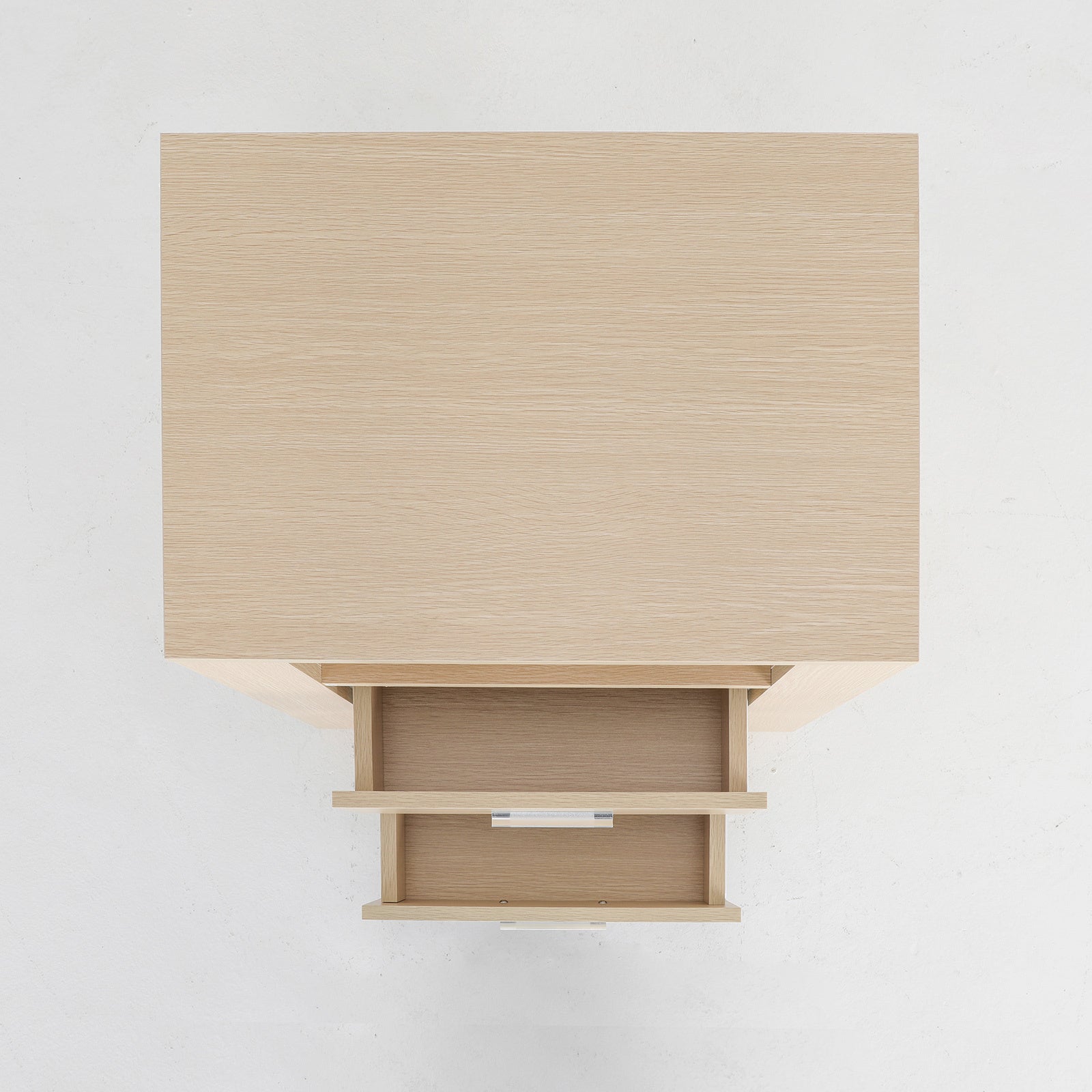 Bedside Tables: 2X Bedside Table Side Storage Cabinet Nightstand Bedroom 2 Drawer 1 Shelf ZURI OAK