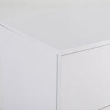 Bedside Tables: Bedside Table Side Storage Cabinet Nightstand Bedroom 2 Drawer Legs ETTA WHITE