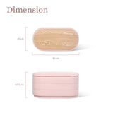 Ottomans & Footstools: Coffee Table Storage Ottoman - Chenille Fabic Padded Blanket Box Bench CELIA - PINK