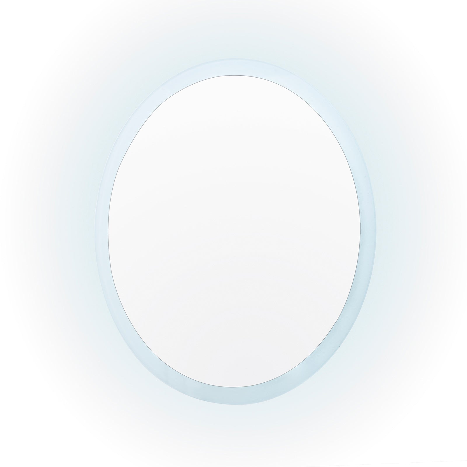 Mirrors: LED Wall Mirror Round Anti-Fog Bathroom 70cm