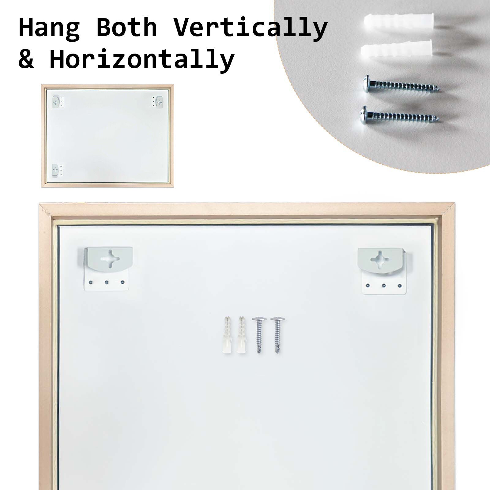 Mirrors: Wall Mirror Rectangular Frame Bathroom 70x90cm Turquoise