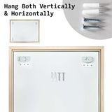 Mirrors: Wall Mirror Rectangular Frame Bathroom 70x90cm Turquoise