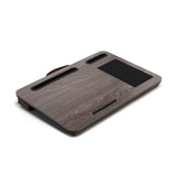 Tablets & Cases: Lap Desk Laptop Stand Phone Tablet Holder Mousepad Cushioned Lapdesk IRON GREY OAK