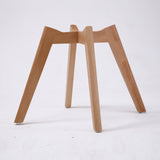 Kitchen & Dining Chairs: 4X Retro Dining Cafe Chair Padded Seat BLACK