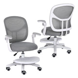 Kid's Tables, Chairs & Seats: Kids Desk Chair - Children Office Study Seat with Footrest NOVA - Grey