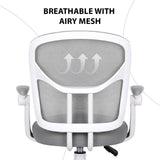 Kid's Tables, Chairs & Seats: Kids Desk Chair - Children Office Study Seat with Footrest NOVA - Grey